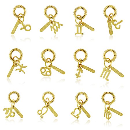 Pin Lock Signo Dourado