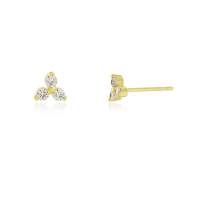 Brinco Florzinha Dourado