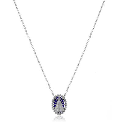 Colar Azul N. Sra Aparecida Rbranco