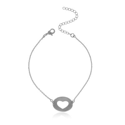 Pulseira Coração Mãe Rbranco