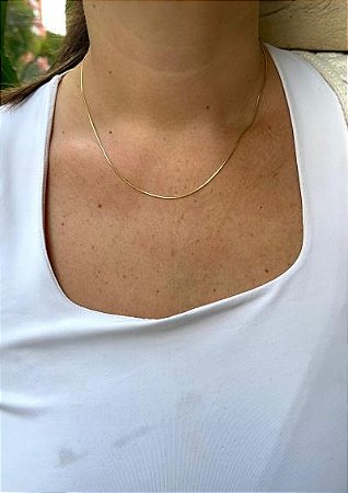 Corrente Diamantada Dourado