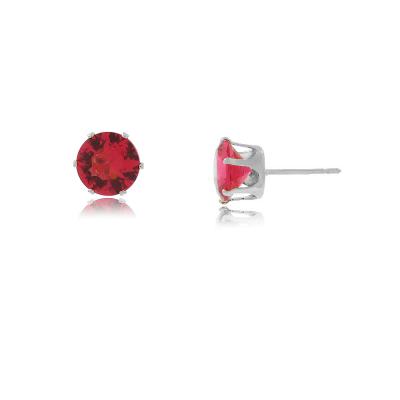 Brinco Miriam Vermelho GG Rbranco