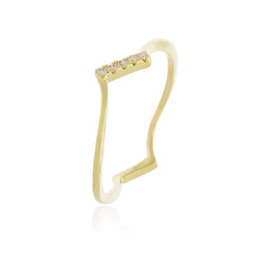 Anel Tracinho Dourado