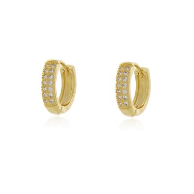 Brinco Argola Estela G Dourado