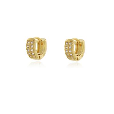 Brinco Argola Estela P Dourado