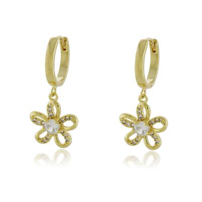 Brinco Argola Primavera Dourado
