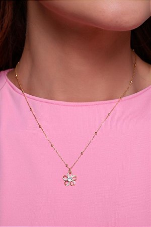 Colar Primavera Dourado