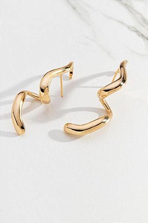 Brinco E. Hook Fio Organico Dourado