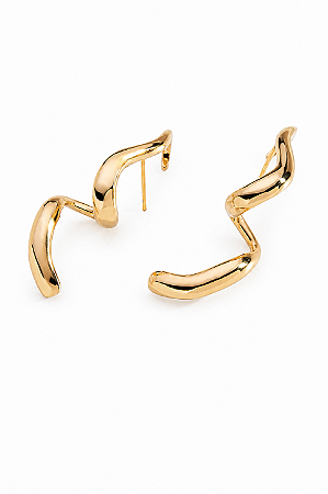 Brinco E. Hook Fio Organico Dourado