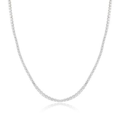 Choker Riviera Rita Cristal 2Mm Rbranco