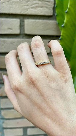 Anel Aparador Liandra Dourado