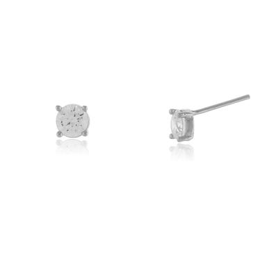 Brinco Paula 5Mm Rbranco