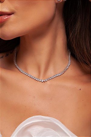 Riviera Priscila 3Mm 40Cm Cristal