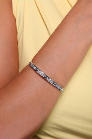Bracelete Catia Cravejado Rbranco