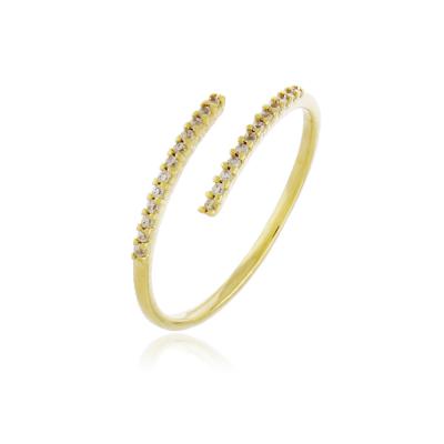 Anel Ajustável Chiara Dourado