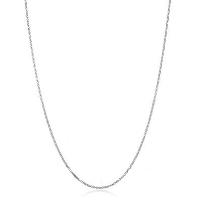 Colar Elo Portugues Fininho Rbranco