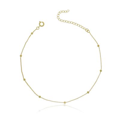 Tornozeleira Babi Dourado