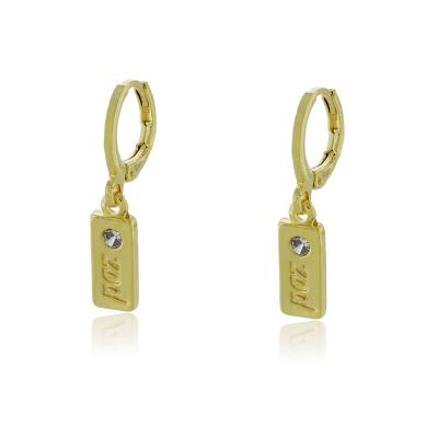 Brinco Argola Paz Dourado