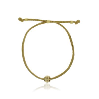 Pulseira Verão Esfera  Dourado