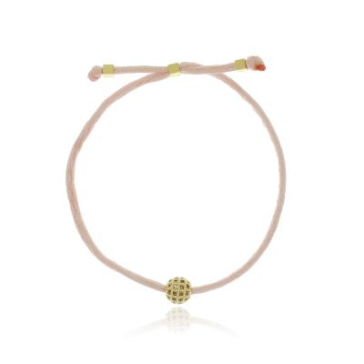 Pulseira Verão Esfera  Rosa