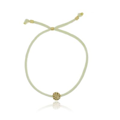 Pulseira Verão Esfera  Off White