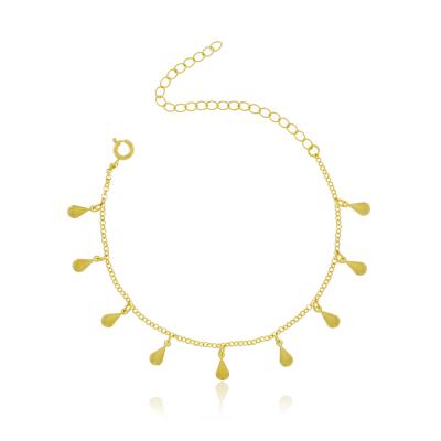 Pulseira Gotinhas Dourado