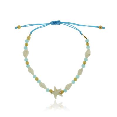 Pulseira Brisa Do Mar Azul Claro