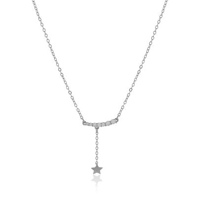 Colar Estrela Cristal Rbranco