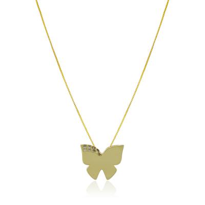 Colar Butterfly Dourado