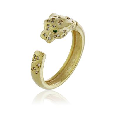 Anel Pantera Dourado