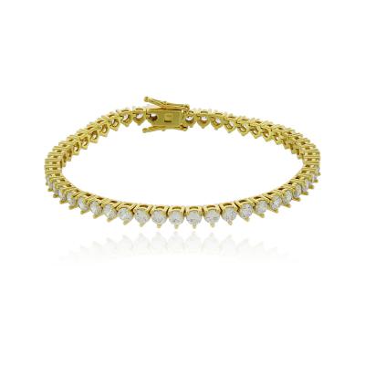 Pulseira Riviera Priscila 3Mm Dourado