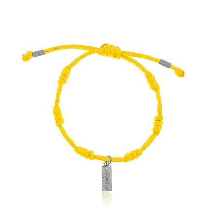 Pulseira Vibração Rbranco Amarelo
