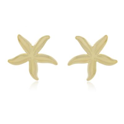 Brinco Estrela Do Mar Dourado