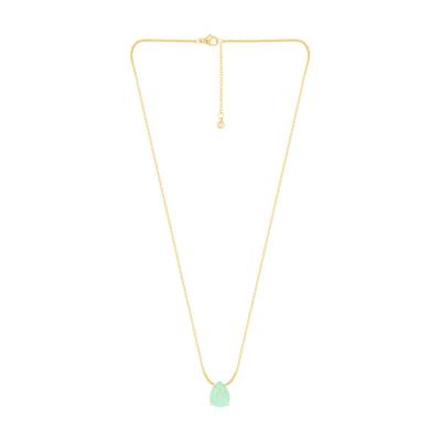 Colar Celina Turmalina Dourado