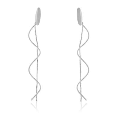 Brinco Fio Onda 2 Rbranco