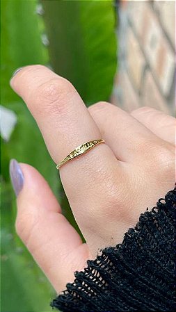 Anel Familia Dourado