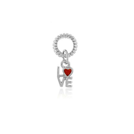Pin Lock Love Resina Rbranco