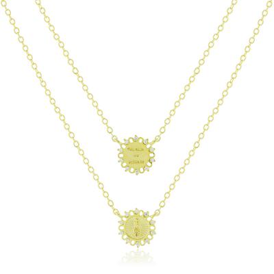 Escapulário Teu Amor Dourado