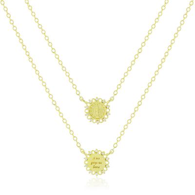 Escapulário A Tua Graça Dourado