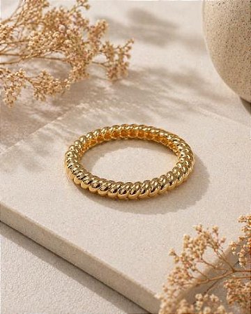 Bracelete Croissant P Dourado