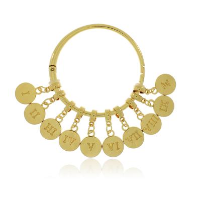 Bracelete 10 Mandamentos Dourado
