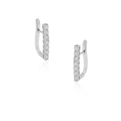 Brinco Argola Faixa Rbranco
