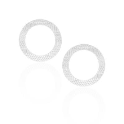 Brinco Vazado Textura Rbranco