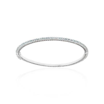 Bracelete Fino Aquamarine Rbranco