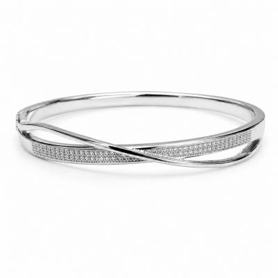 Bracelete Faixa Cravejada Rbranco