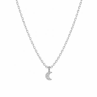 Colar Infantil Mini Lua Rbranco