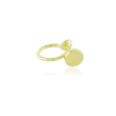 Piercing Sup. Mini Cleide Liso Dourado