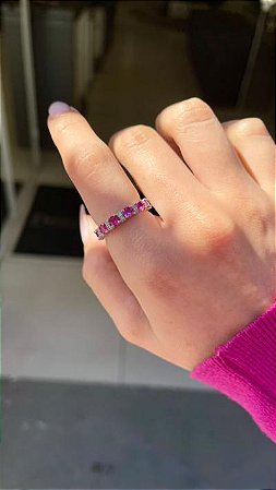 Anel Hailey Pink Rbranco