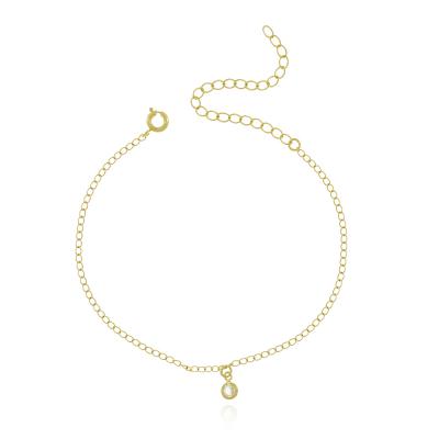 Pulseira Ponto De Luz Dourado