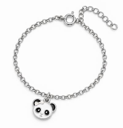 Pulseira Infantil Panda Rbranco